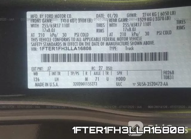 1FTER1FH3LLA16808 фото 10