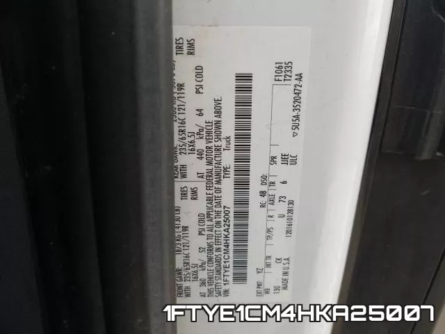 1FTYE1CM4HKA25007 фото 2