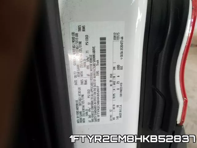 1FTYR2CM8HKB52837 фото 2