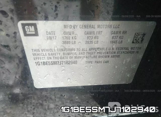 1G1BE5SM7J7102940 фото 10