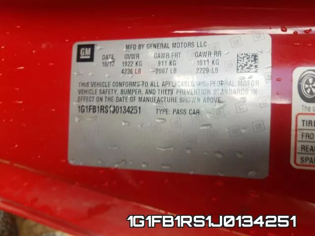 1G1FB1RS1J0134251 фото 2
