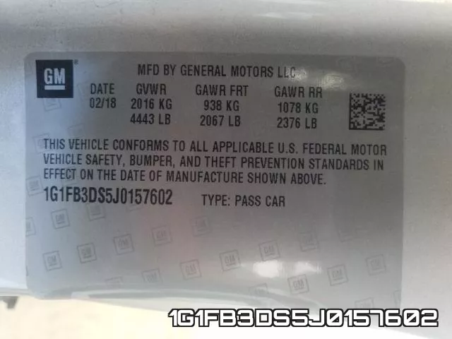 1G1FB3DS5J0157602 фото 2