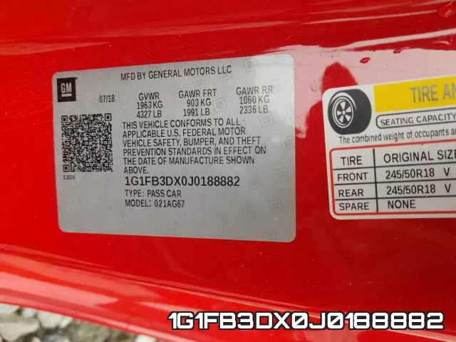 1G1FB3DX0J0188882 фото 2