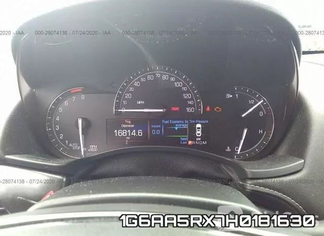 1G6AA5RX7H0181630 фото 8