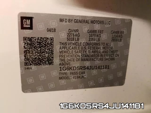 1G6KD5RS4JU141181 фото 2
