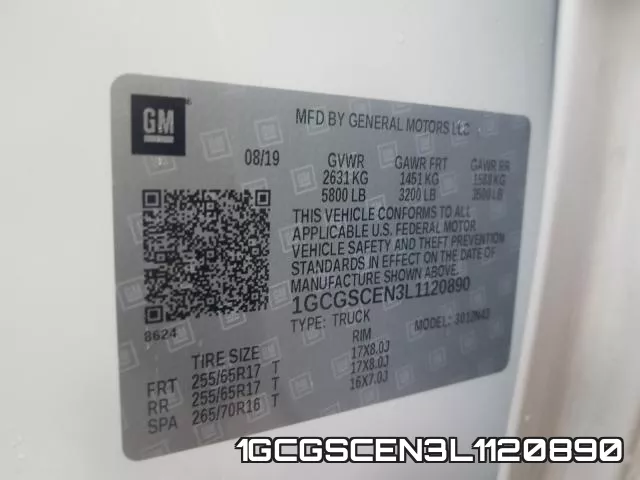 1GCGSCEN3L1120890 фото 2