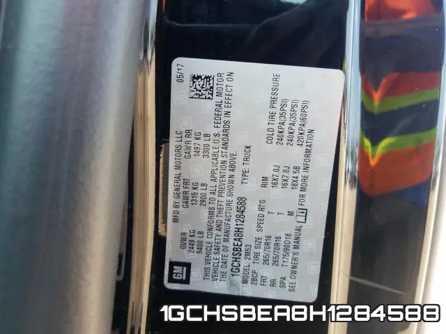 1GCHSBEA8H1284588 фото 2