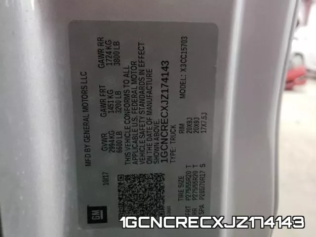 1GCNCRECXJZ174143 фото 2