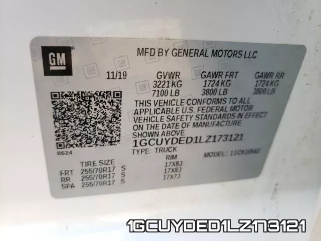 1GCUYDED1LZ173121 фото 2