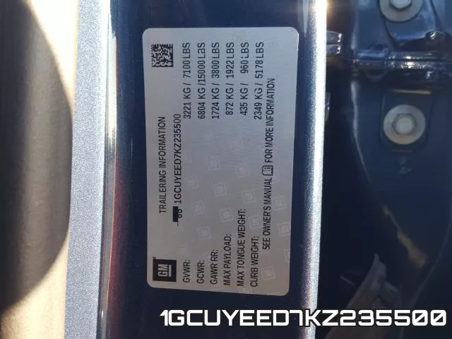 1GCUYEED7KZ235500 фото 2