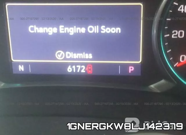 1GNERGKW8LJ142379 фото 8
