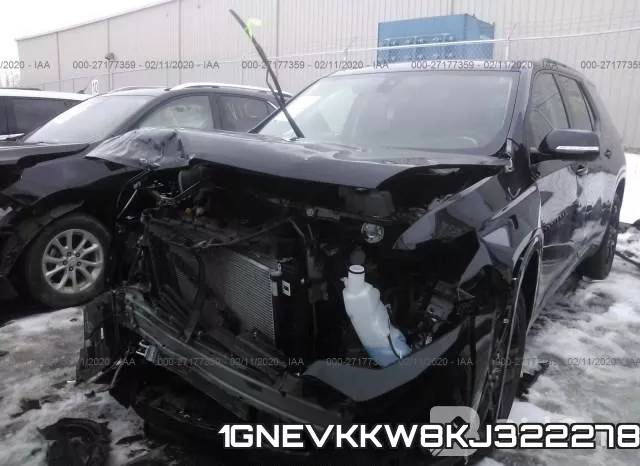 1GNEVKKW8KJ322278 фото 3