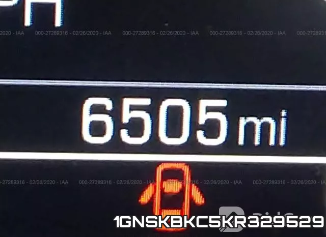 1GNSKBKC5KR329529 фото 8