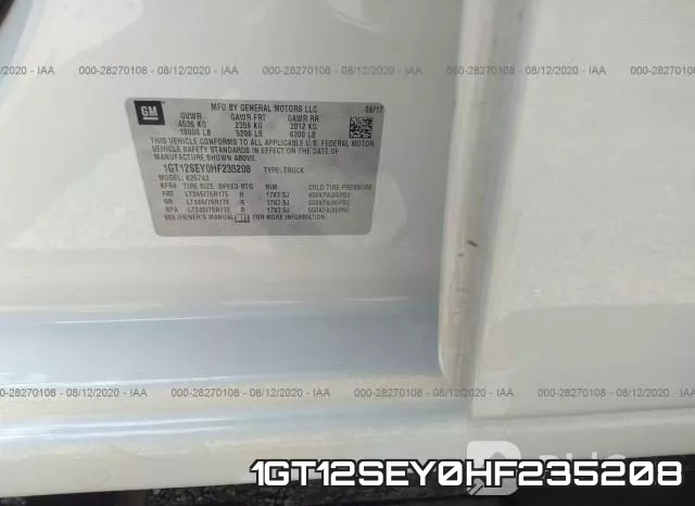 1GT12SEY0HF235208 фото 10