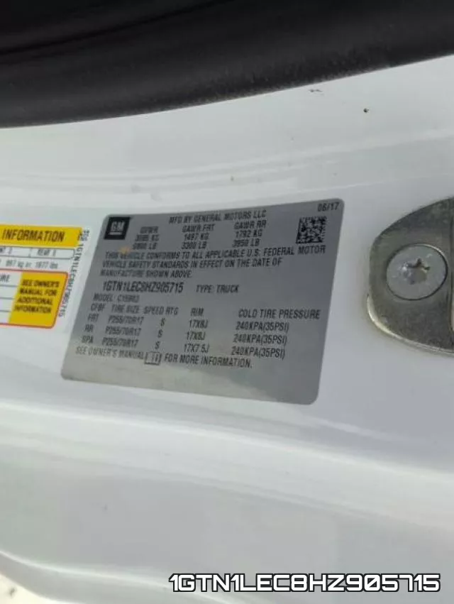 1GTN1LEC8HZ905715 фото 2