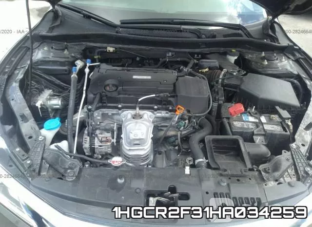 1HGCR2F31HA034259 фото 2