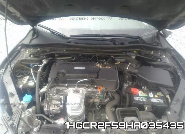 1HGCR2F59HA035435 фото 2