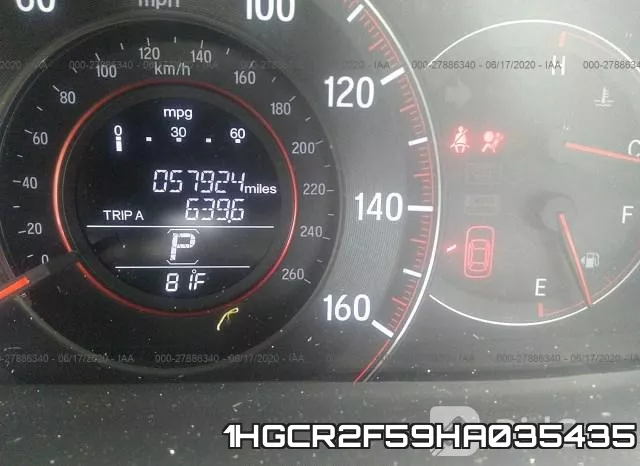 1HGCR2F59HA035435 фото 8
