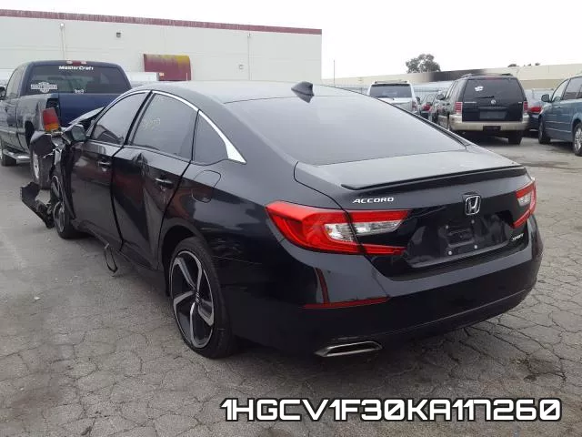 1HGCV1F30KA117260 фото 4