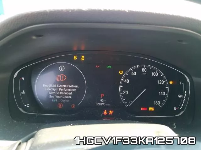 1HGCV1F33KA125708 фото 9