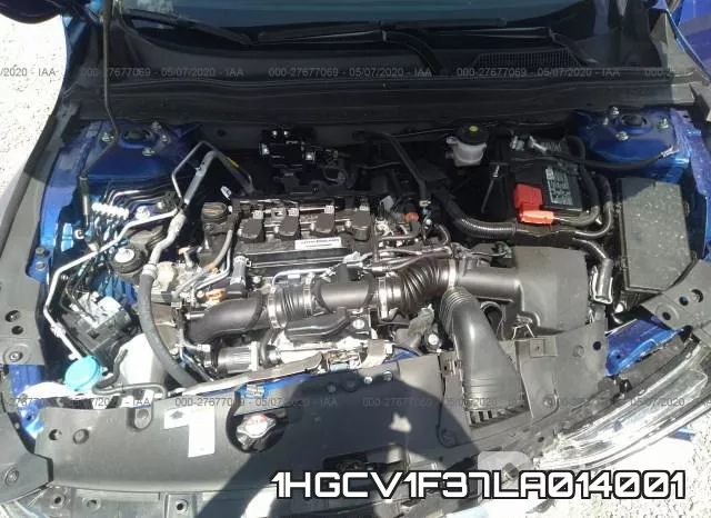 1HGCV1F37LA014001 фото 2