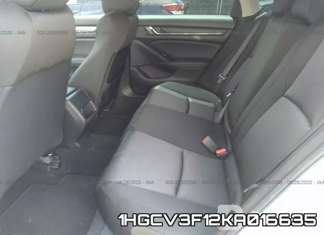 1HGCV3F12KA016635 фото 9