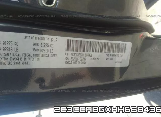 2C3CCABGXHH668436 фото 10
