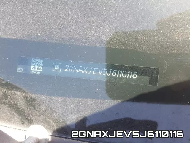 2GNAXJEV5J6110116 фото 2