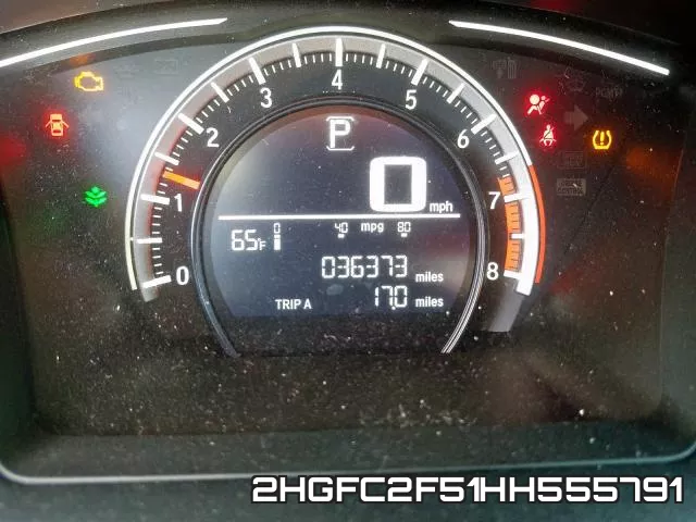 2HGFC2F51HH555791 фото 9