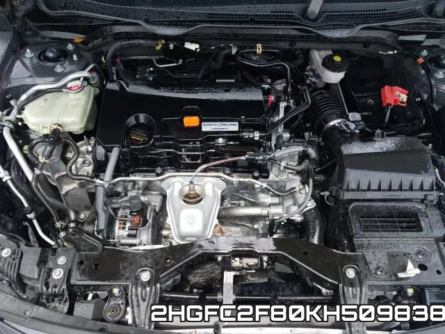 2HGFC2F80KH509838 фото 8