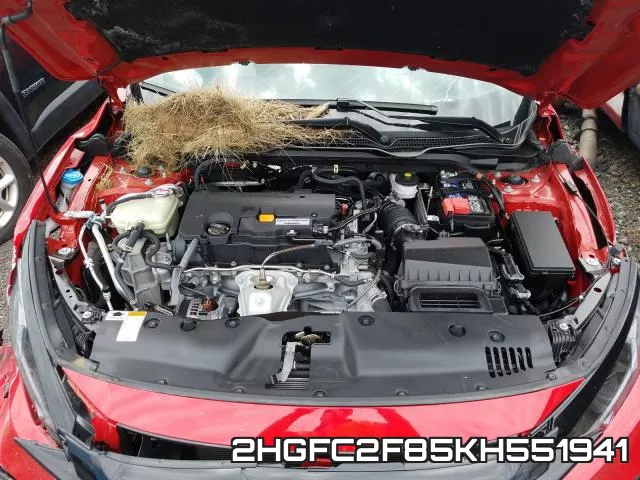 2HGFC2F85KH551941 фото 8