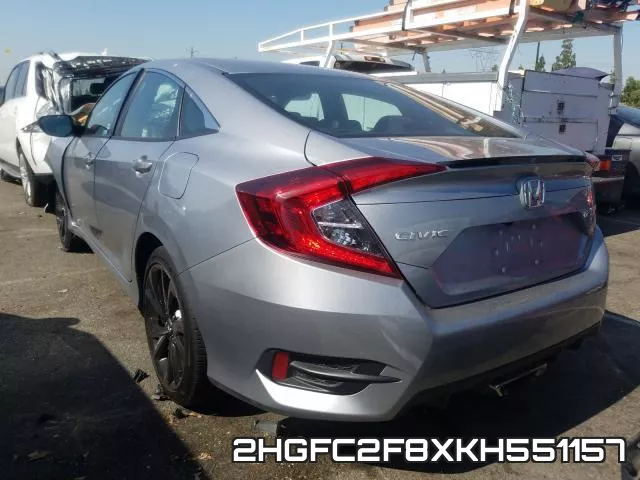 2HGFC2F8XKH551157 фото 4