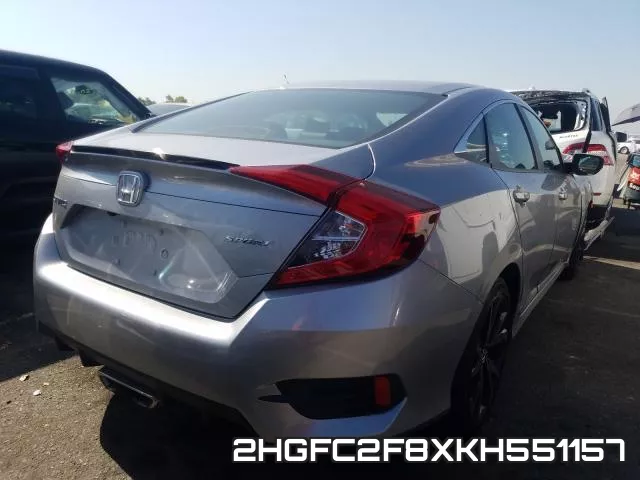 2HGFC2F8XKH551157 фото 5