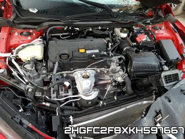 2HGFC2F8XKH597667 фото 8