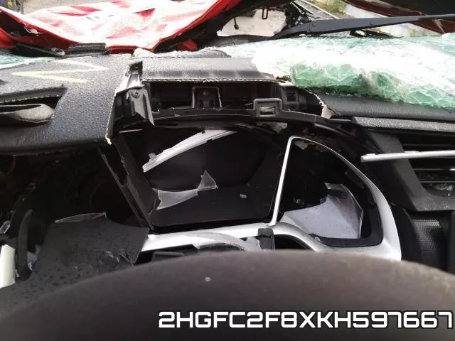 2HGFC2F8XKH597667 фото 9