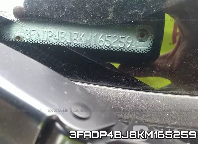 3FADP4BJ8KM165259 фото 10
