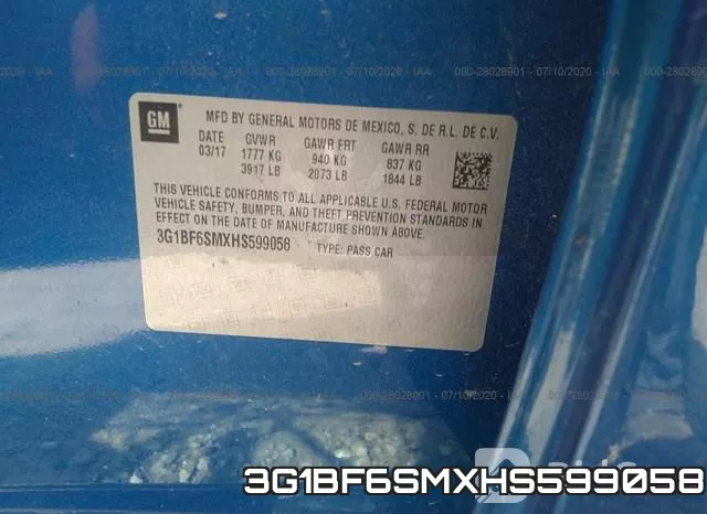 3G1BF6SMXHS599058 фото 10