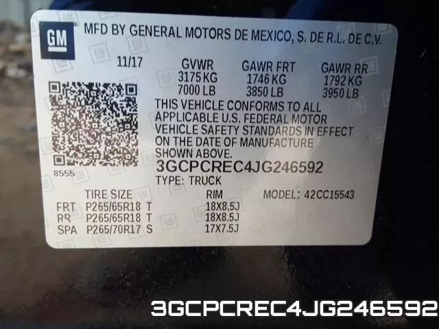 3GCPCREC4JG246592 фото 2