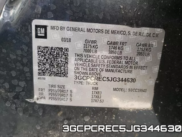 3GCPCREC5JG344630 фото 2