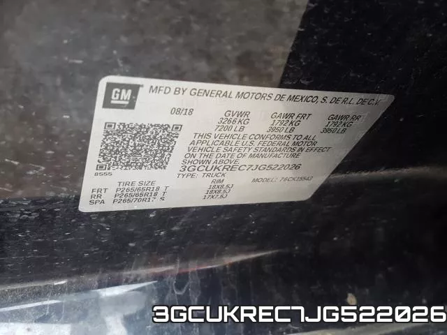 3GCUKREC7JG522026 фото 2