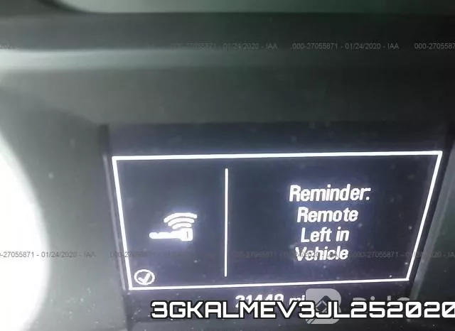 3GKALMEV3JL252020 фото 8