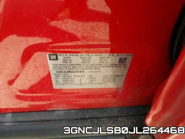 3GNCJLSB0JL264468 фото 2