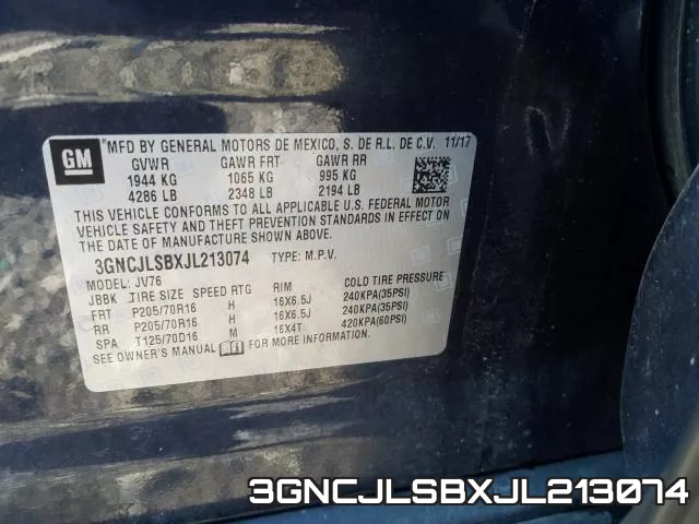 3GNCJLSBXJL213074 фото 2