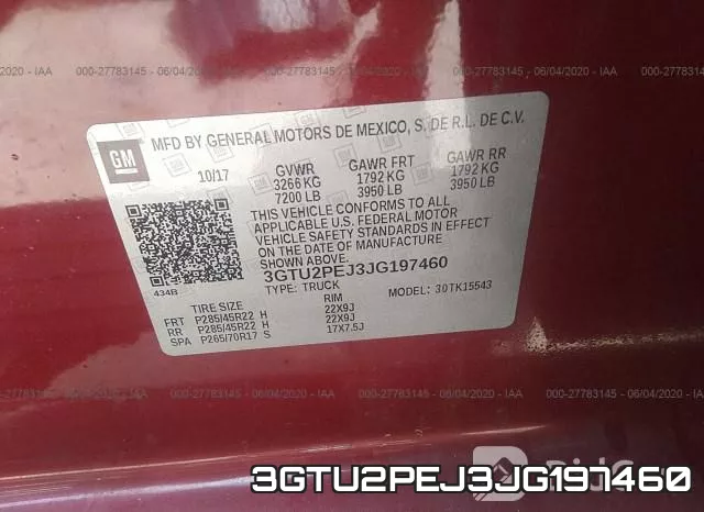 3GTU2PEJ3JG197460 фото 10