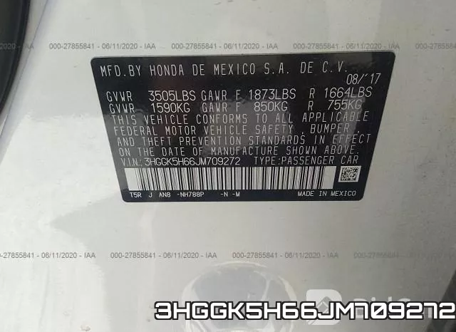 3HGGK5H66JM709272 фото 10