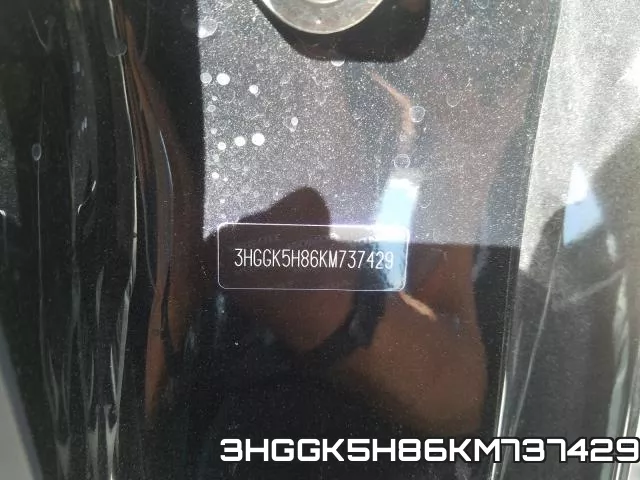 3HGGK5H86KM737429 фото 2