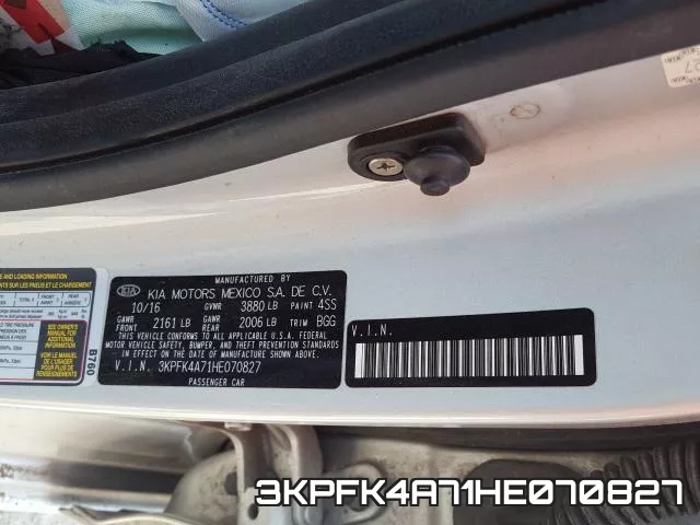 3KPFK4A71HE070827 фото 2