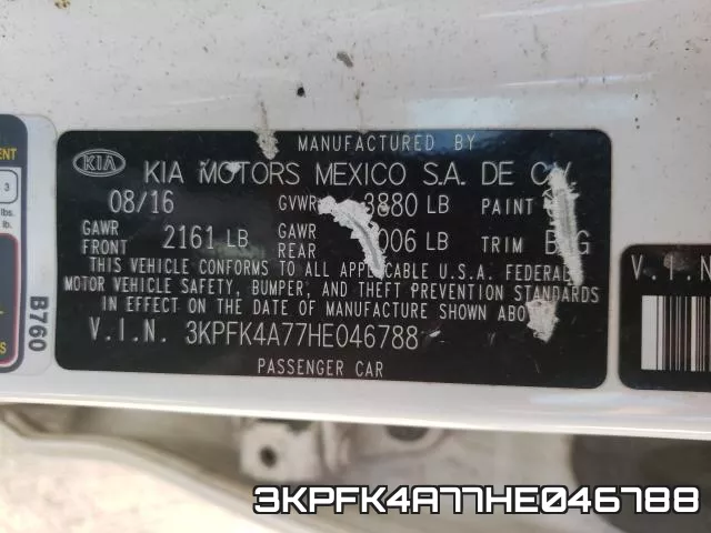 3KPFK4A77HE046788 фото 2