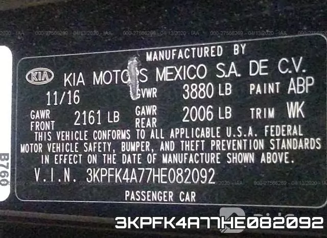 3KPFK4A77HE082092 фото 10