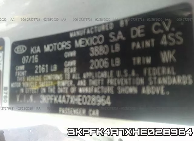 3KPFK4A7XHE028964 фото 10
